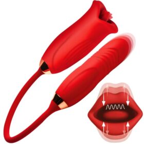 LG Magic Kiss Clit Stimulator with Thrusting Vibrator