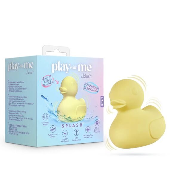 Play With Me Splash Silicone Clitoral Vibrator