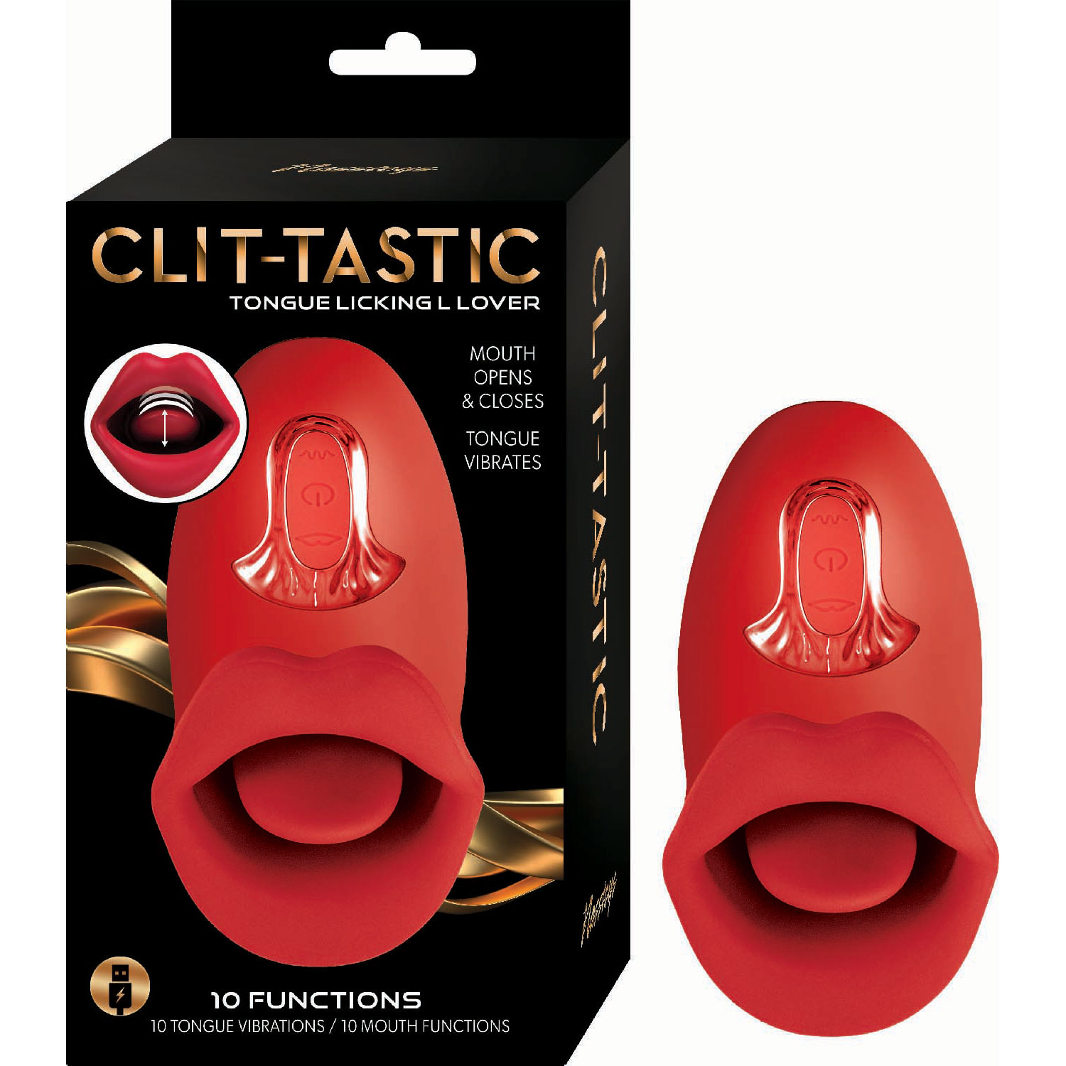 Clit-Tastic Tongue Licking Lover Clitoral Stimulator - Image 5