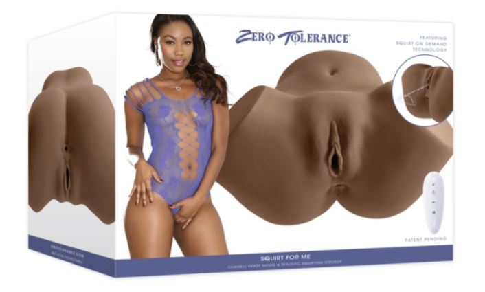 Zero Tolerance Squirt For Me Chanell Heart Squirting Stroker