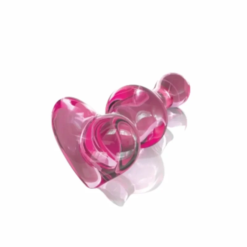Glass Heart Anal Dildo | Spicy Gear