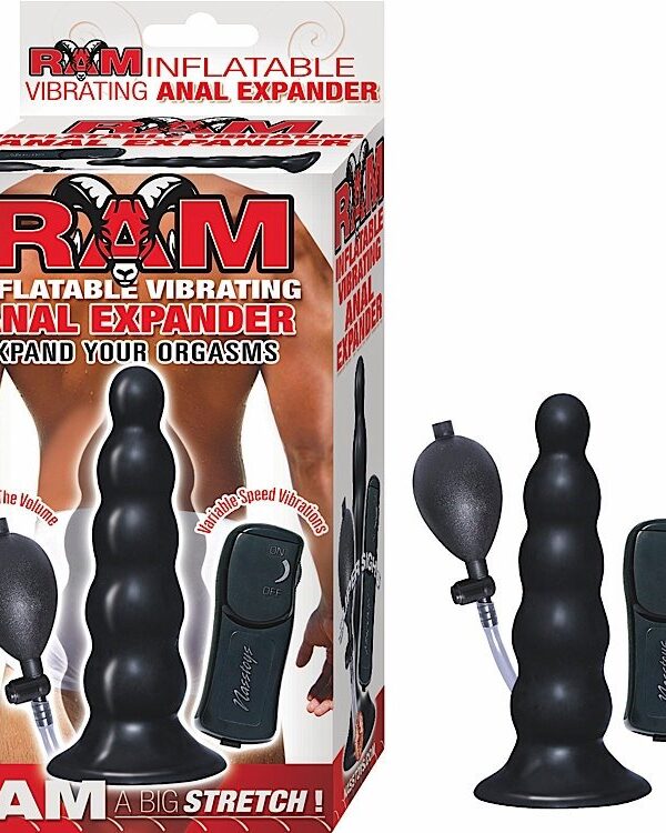 Ram Inflatable Vibrating Anal Expander - 5.5"