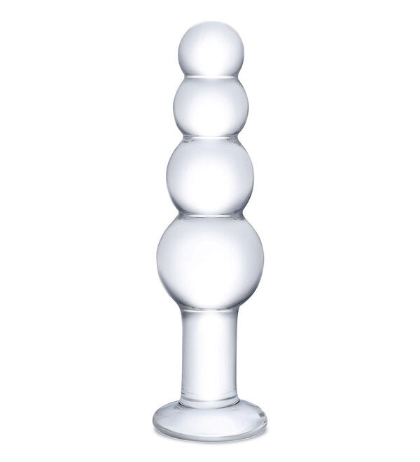 Glas 7.25" XL Graduated Glass Anal Beads