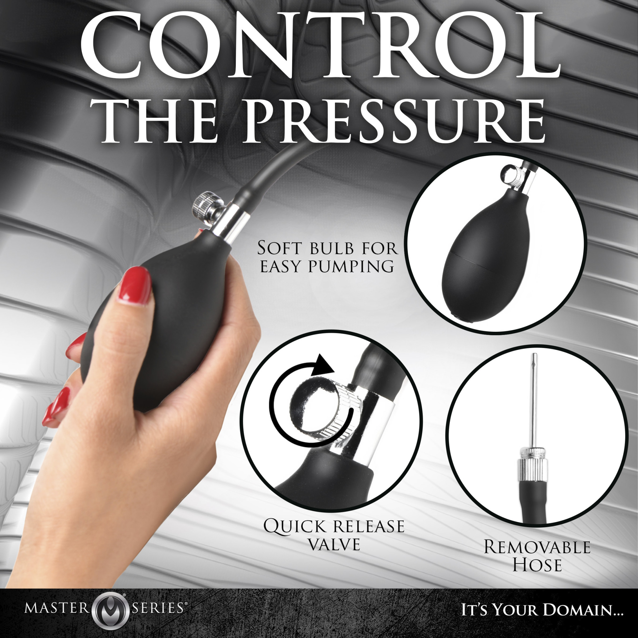 Master Series Bad Buoy Anchor Inflatable Butt Plug - Image 5