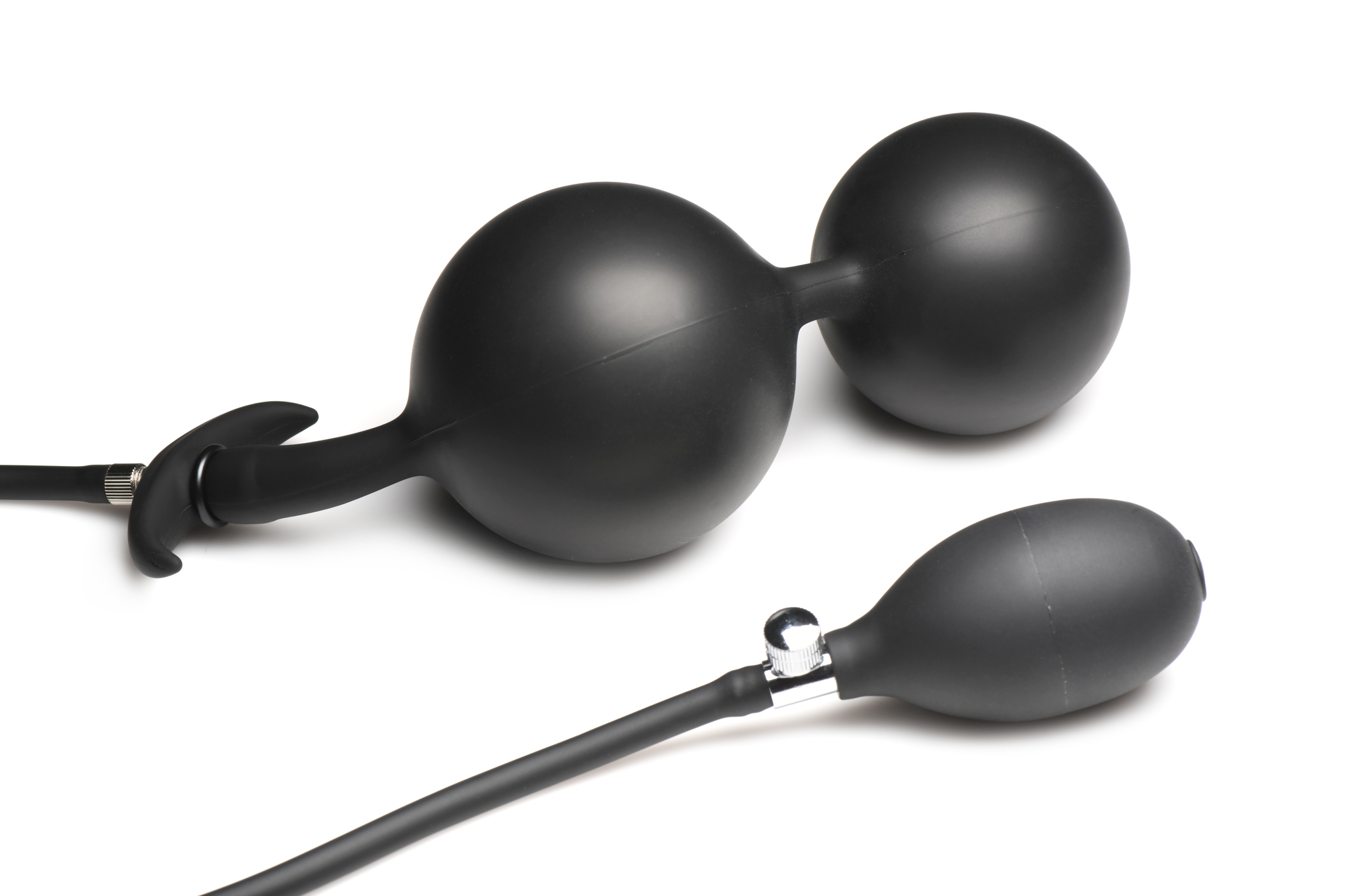 Master Series Ass Rattler Weighted Inflatable Anal Beads - Image 2