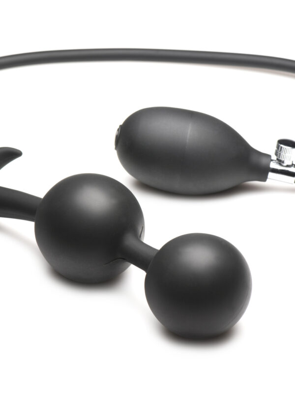 Master Series Ass Rattler Weighted Inflatable Anal Beads - Image 3