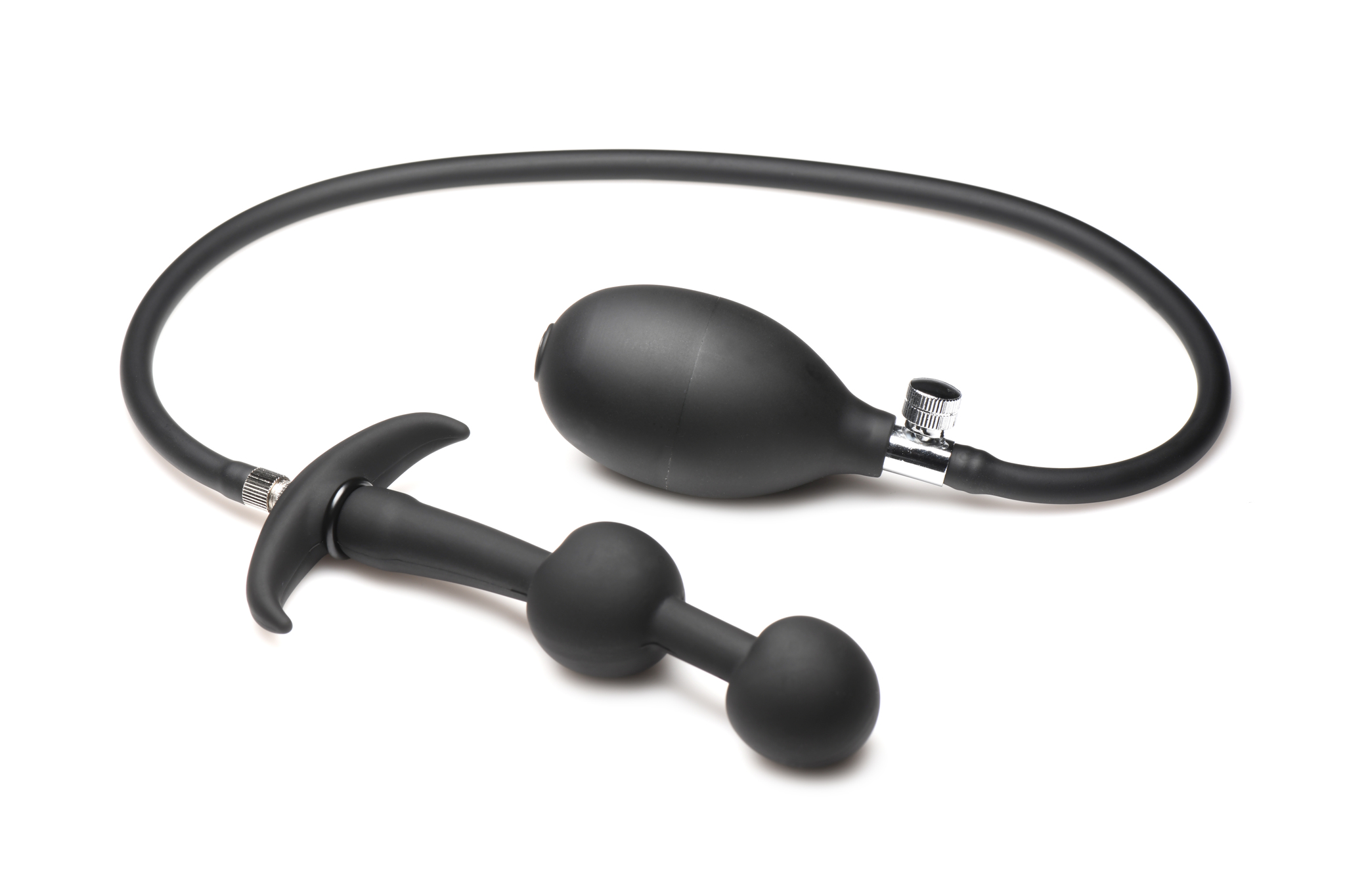 Master Series Ass Rattler Weighted Inflatable Anal Beads - Image 8