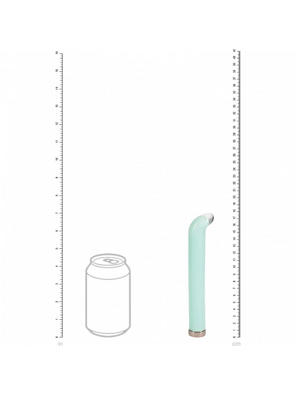 Alternative view of Loveline Aurora Glass G-Spot Vibrator