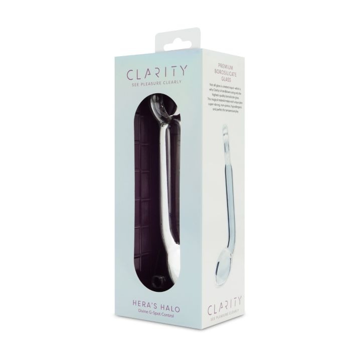 Clarity Heraβs Halo Glass Dildo