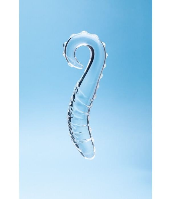 Clarity Hera’s Tempest 5.5" Glass Dildo with Handle - Image 3