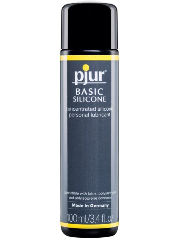 Pjur Basic Silicone Personal Lubricant 3.4 oz bottle