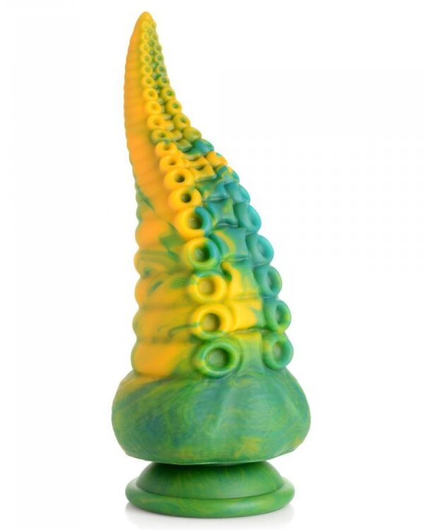 Side view of the Monstropus showing its S-curved tentacle shape