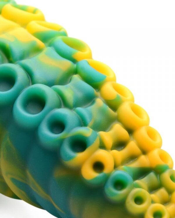 Close-up of the Monstropus suckers and ridges