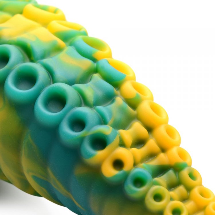 Close-up of the Monstropus suckers and ridges
