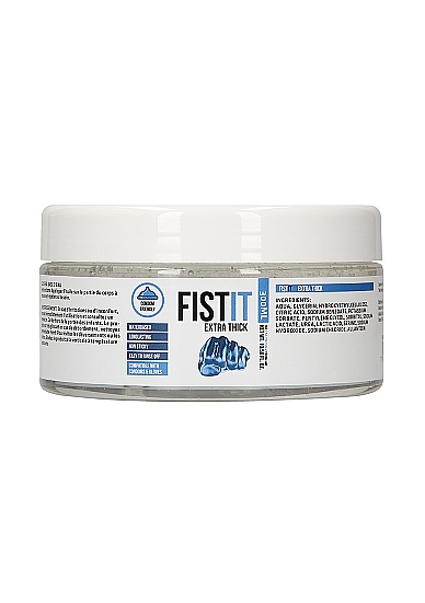 Fist It Extra Thick 300ml jar with blue fist label