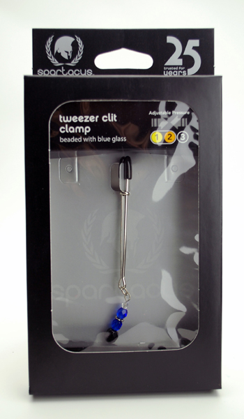 Spartacus tweezer clit clamp in its retail box