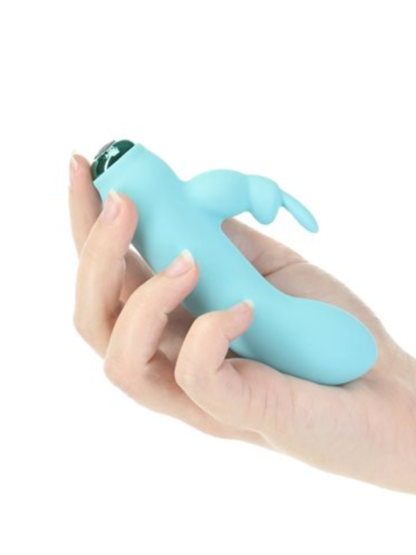 Alternative view of Alice's Bunny 10-Function Rechargeable Bullet Vibrator