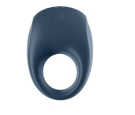 Satisfyer Strong One blue vibrating cock ring