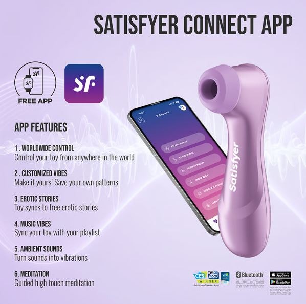 Satisfyer Connect app control for the Pro 2 Generation 4