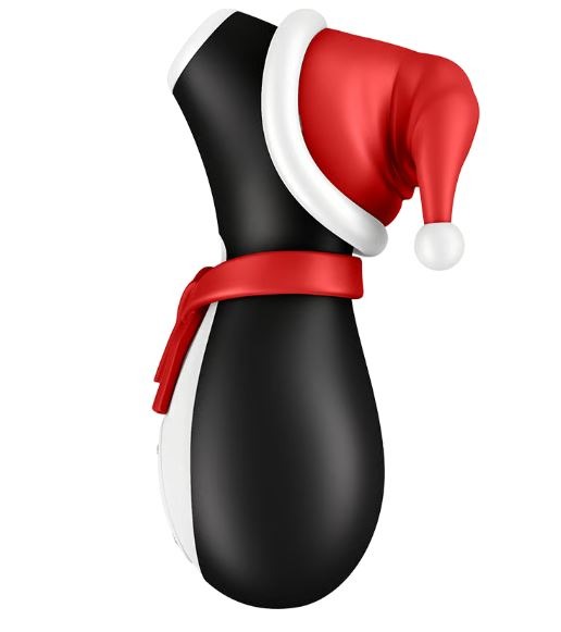 Satisfyer Penguin Holiday Edition from the side