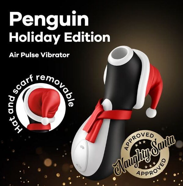 Satisfyer Penguin Holiday Edition holiday gift graphic