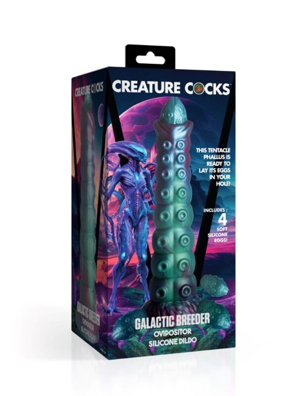 Galactic Breeder ovipositor in its Creature Cocks retail box