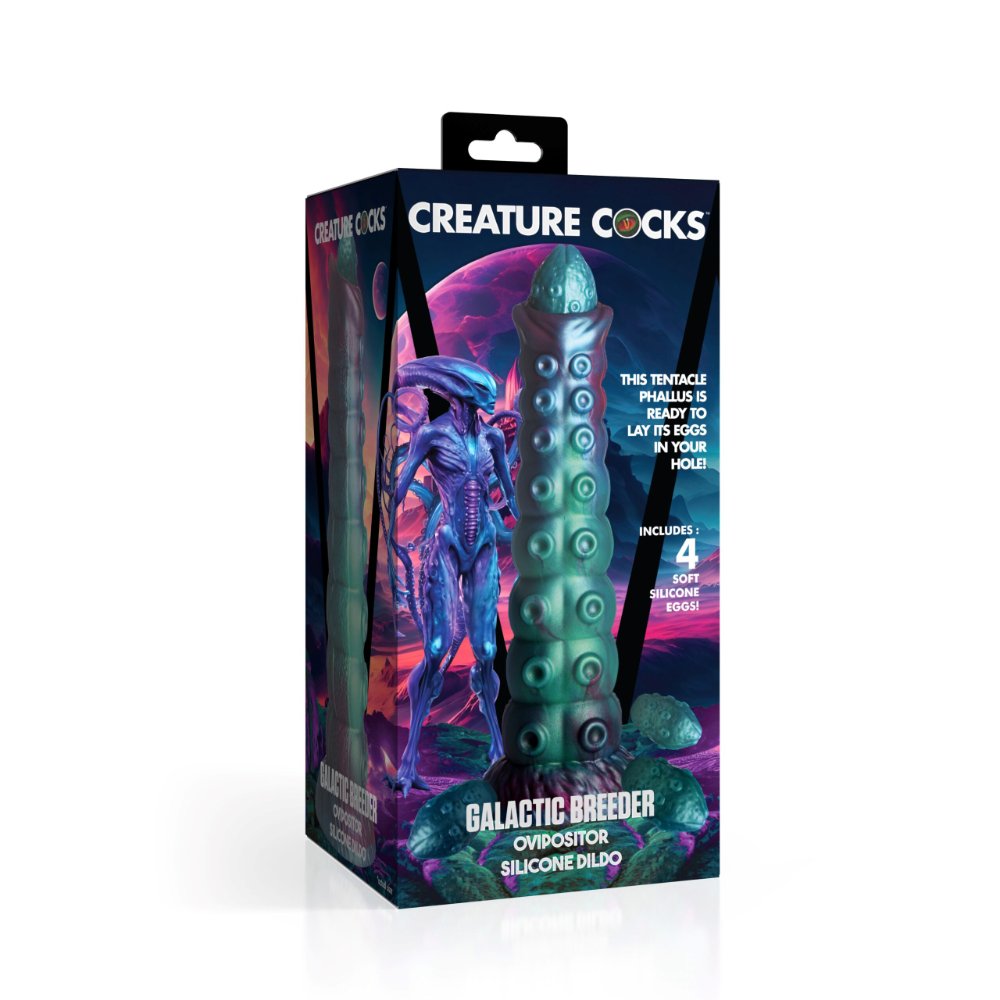 Galactic Breeder ovipositor in its Creature Cocks retail box