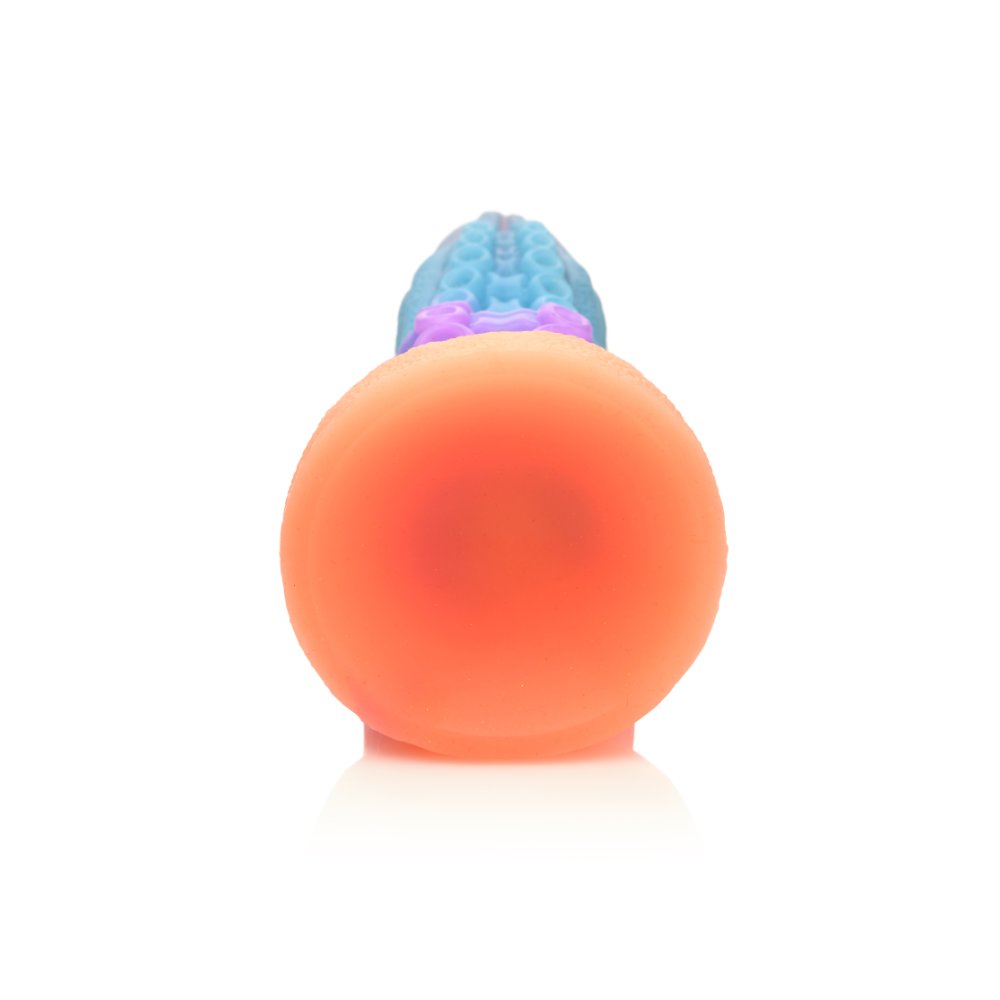 Underside of the Tenta-Cock suction cup base