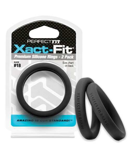 Perfect Fit Xact-fit #18 2 Pk Black
