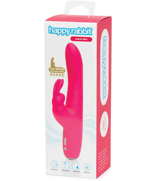 Happy Rabbit Slimline Curve Rechargeable Vibrator box