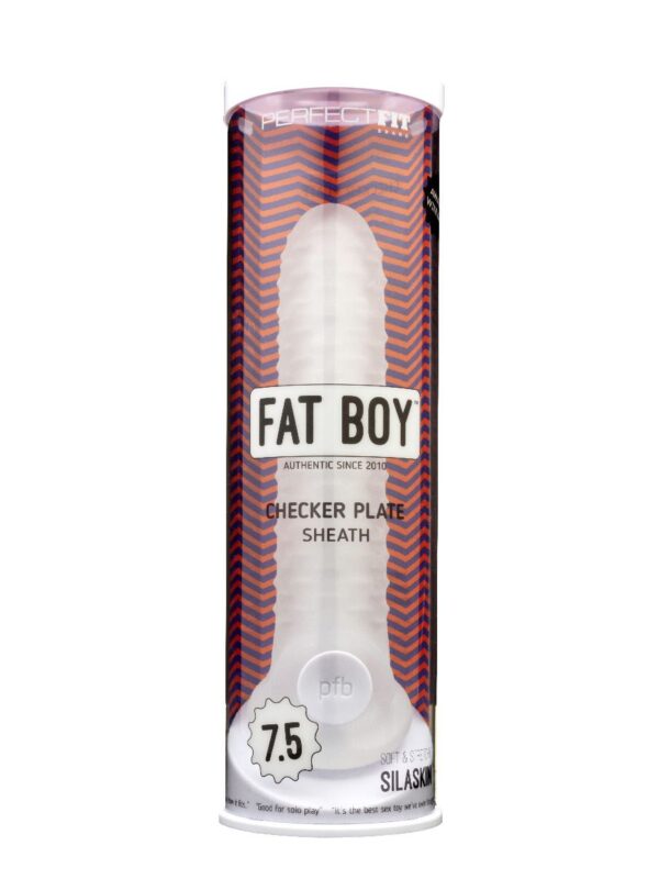 Perfect Fit Fat Boy Checker Box Sheath Clear