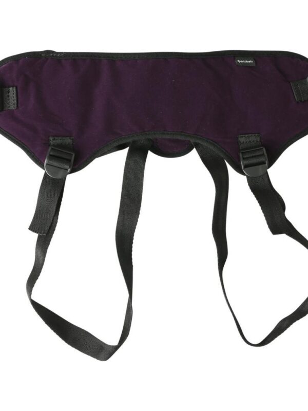 Purple Lush Strap On Harness 2 | spicygear.com