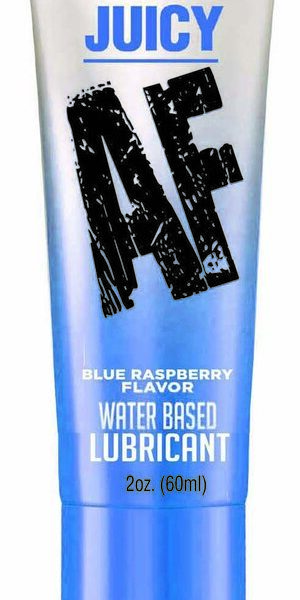 Juicy Af Lube Blue Raspberry Oz