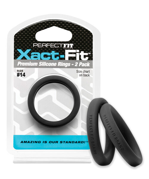 Perfect Fit Xact-fit #14 2 Pk Black