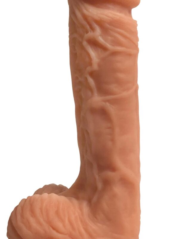 Easy Riders Dual Density Silicone Dong W/ Balls