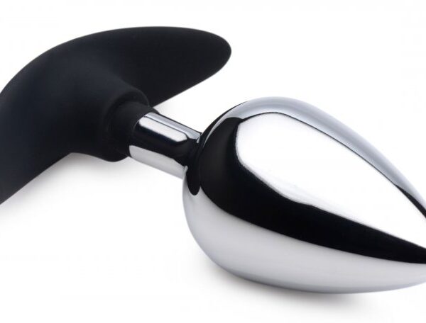 Master Series Dark Invader Metal & Silicone Anal Plug