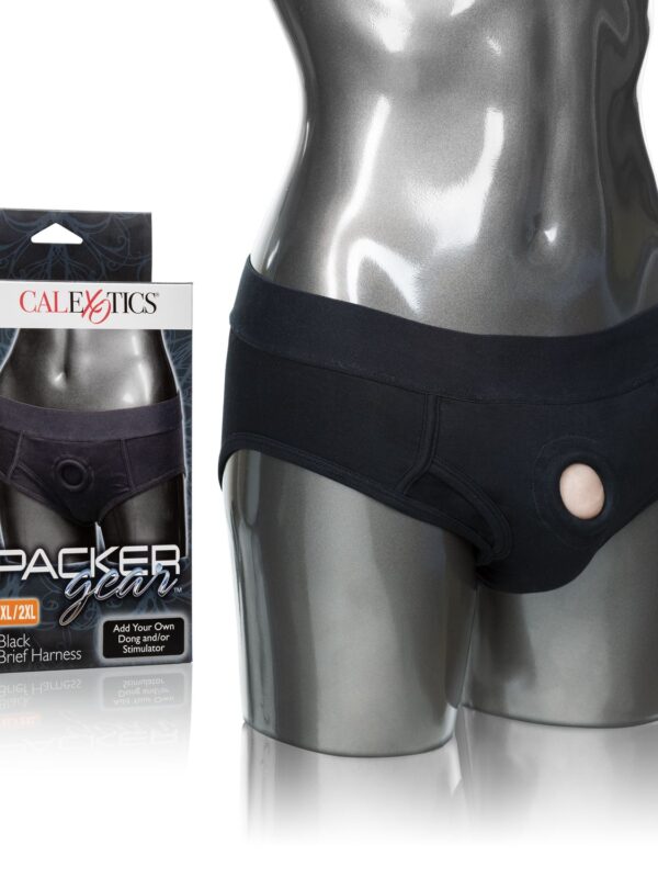 Packer Gear Black Brief Harness