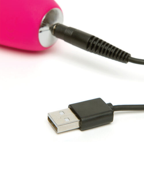 Happy Rabbit Slimline Curve Rechargeable Vibrator USB charger