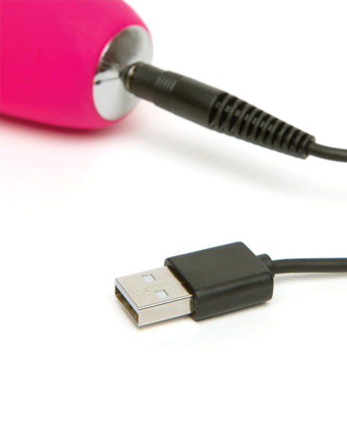 Happy Rabbit Slimline Curve Rechargeable Vibrator USB charger