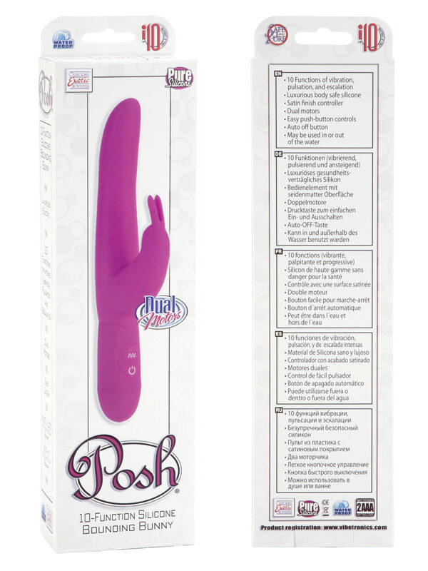 Posh 10 Function Bounding Bunny