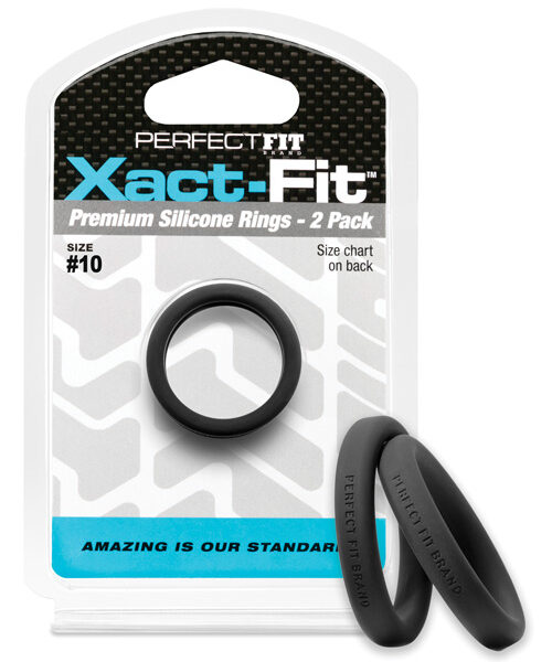 Perfect Fit Xact-fit #10 2 Pk Black