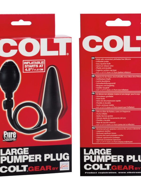 Colt Pumper Plug Black