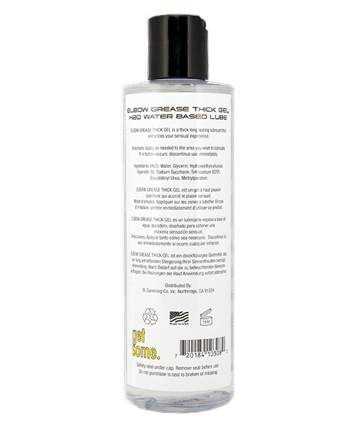 Elbow Grease H2o Thick Gel Regular