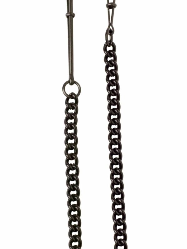 Black Tweezer Clamp W/link Chain- spicygear.com