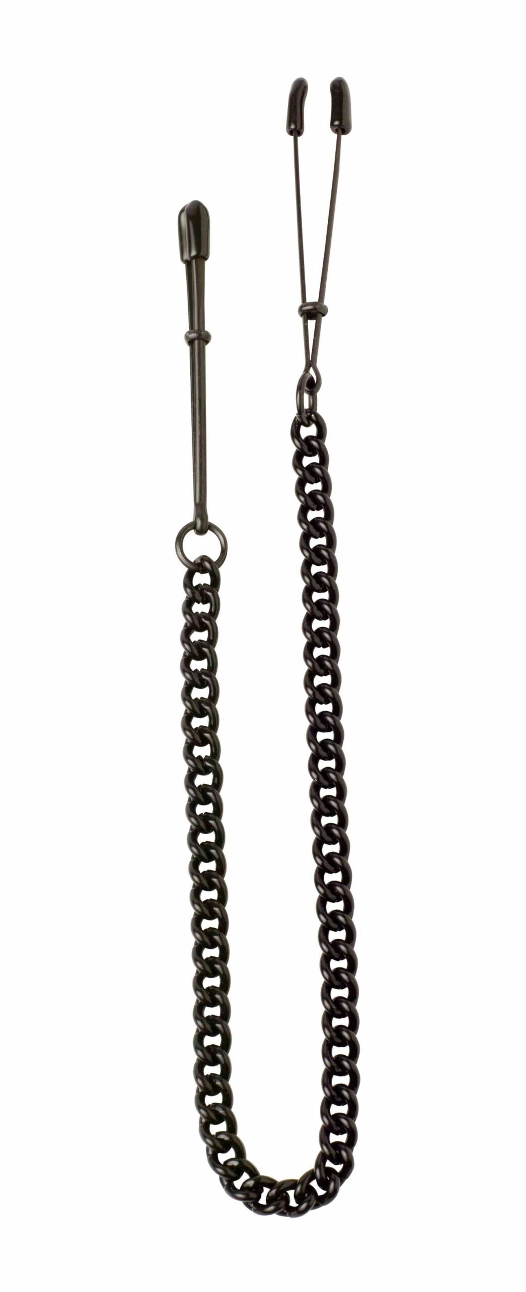 Black Tweezer Clamp W/link Chain- spicygear.com
