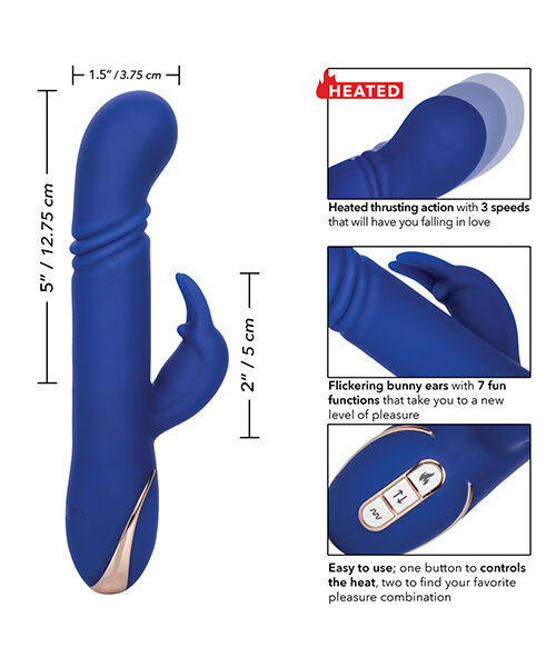Jack Rabbit Signature Heated Silicone Thrusting G Rabbit Sex Toy