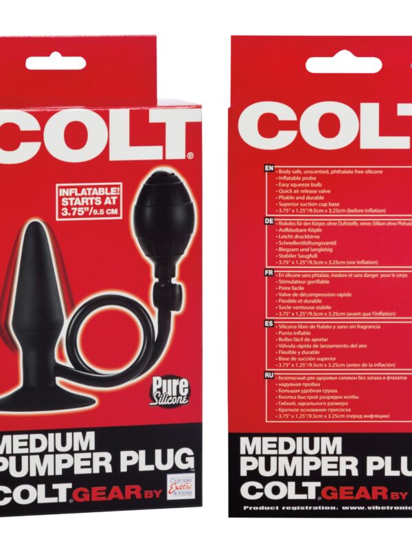 Colt Pumper Plug Black