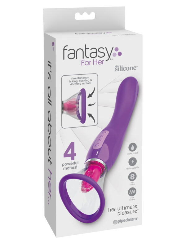 Fantasy For Her Her Ultimate Pleasure clitoral sucker and vibrator
