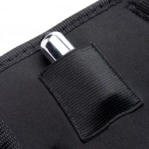 Double-G Deluxe Vibrating Silicone Strap On Kit Bullet Vibrator