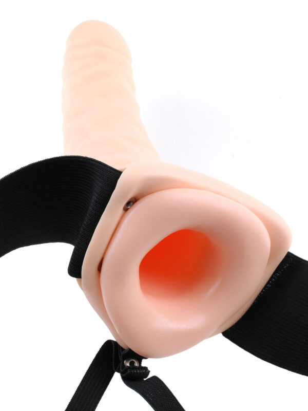 Vibrating Fetish Fantasy 8" Hollow Strap On